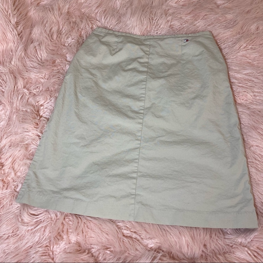 Vintage Tommy Hilfiger Khaki Pencil Skirt - Size 12​
